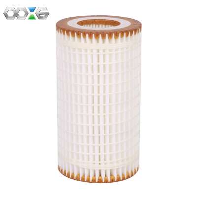 Made with Germany paper auto engine parts white paper oil filter element A0001802609